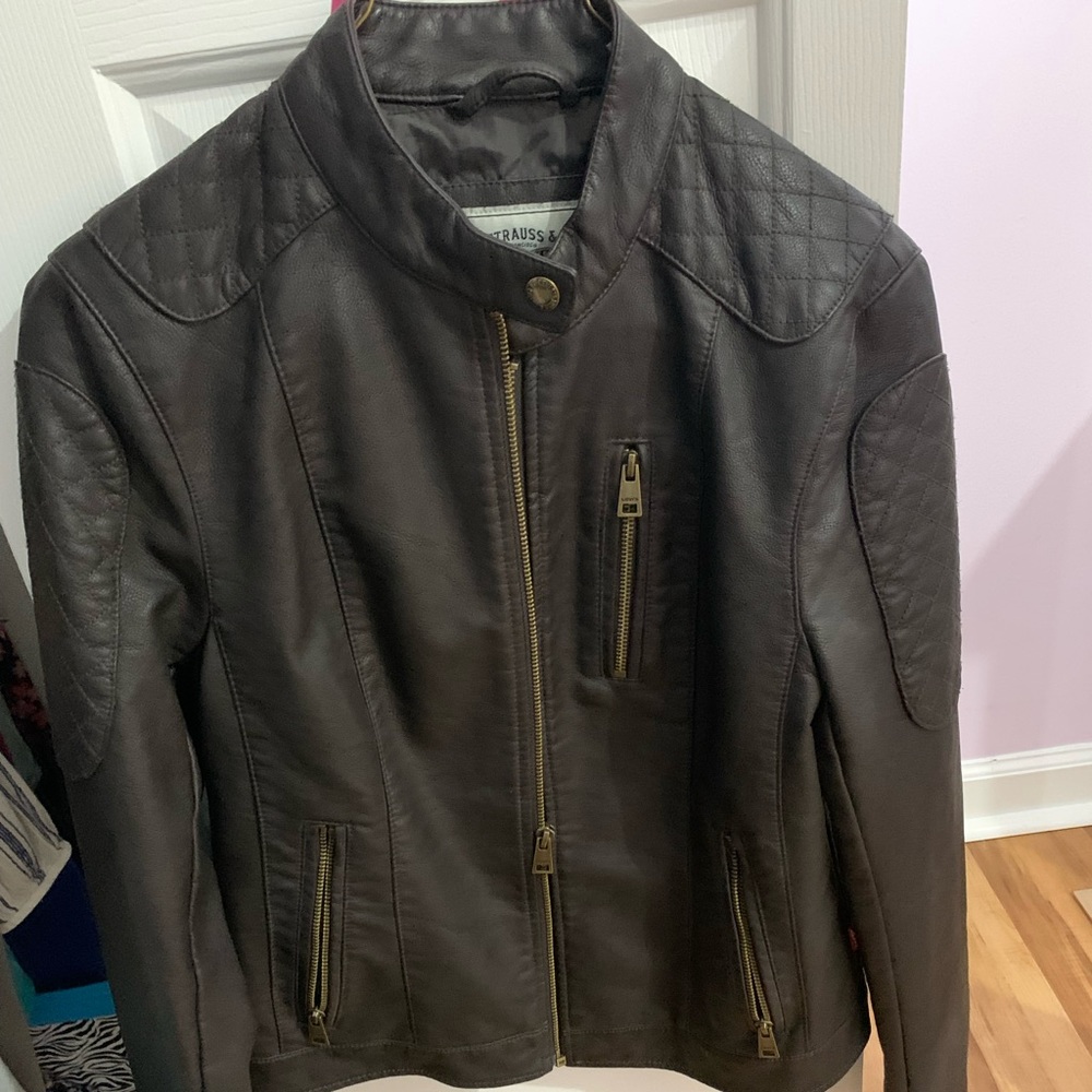 Leather jacket